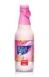 300ml Soya bean milk Strawberry